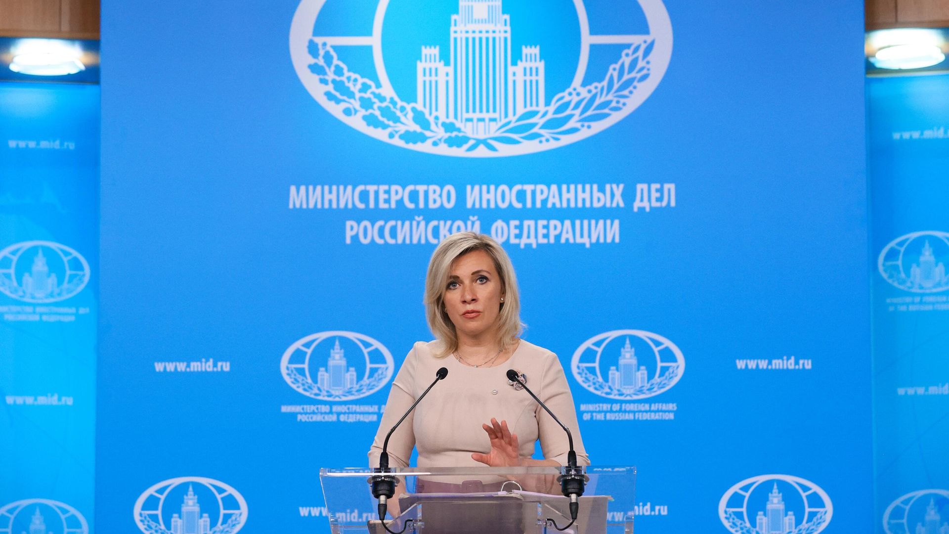 Официальный представитель Министерства иностранных дел России Мария Захарова - РИА Новости, 1920, 13.07.2022