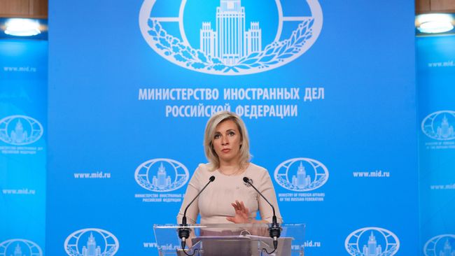 Официальный представитель Министерства иностранных дел России Мария Захарова
