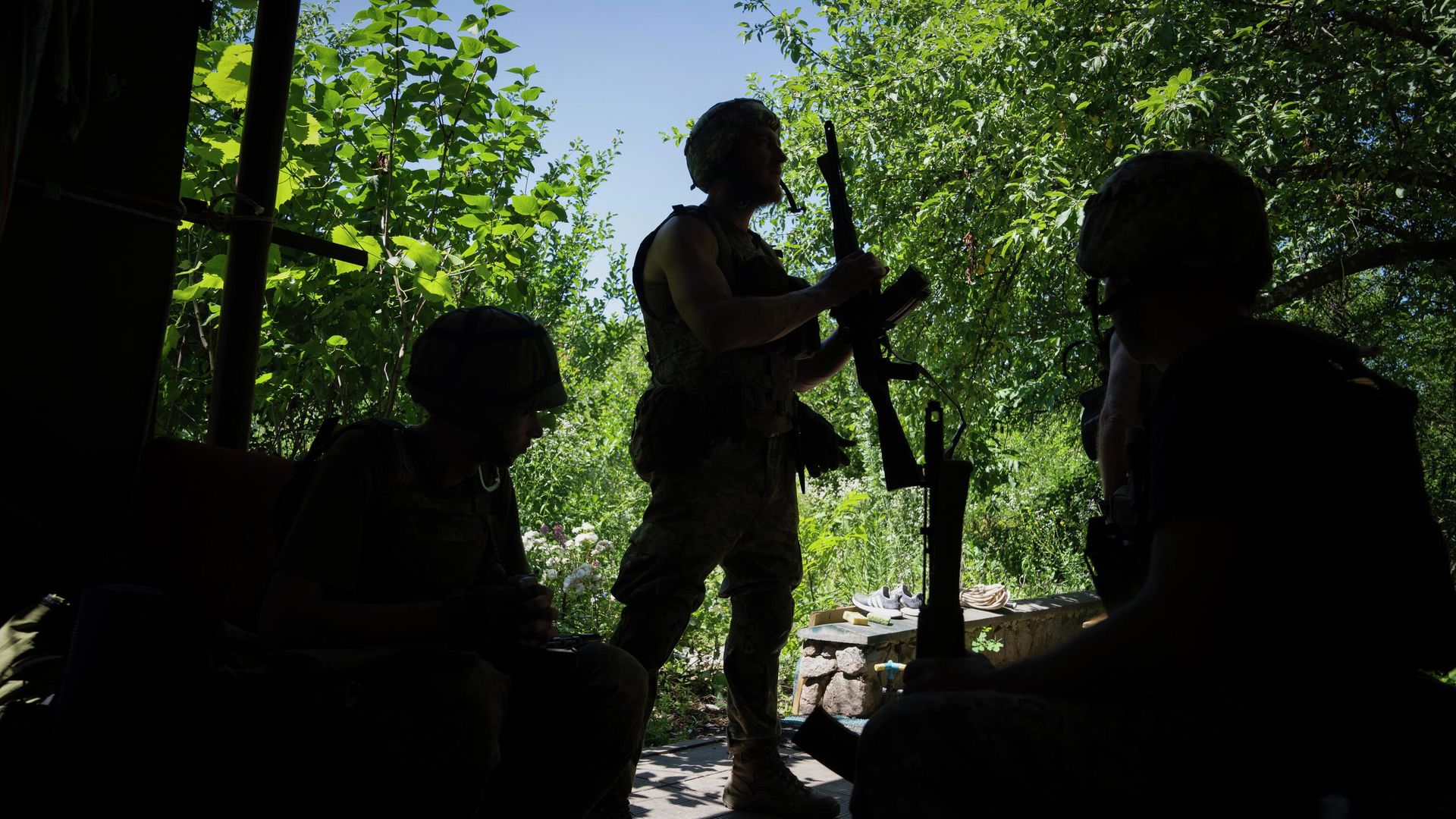 Украинские военнослужащие - РИА Новости, 1920, 21.07.2023