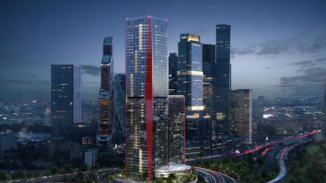 Небоскребы iCity в Москве