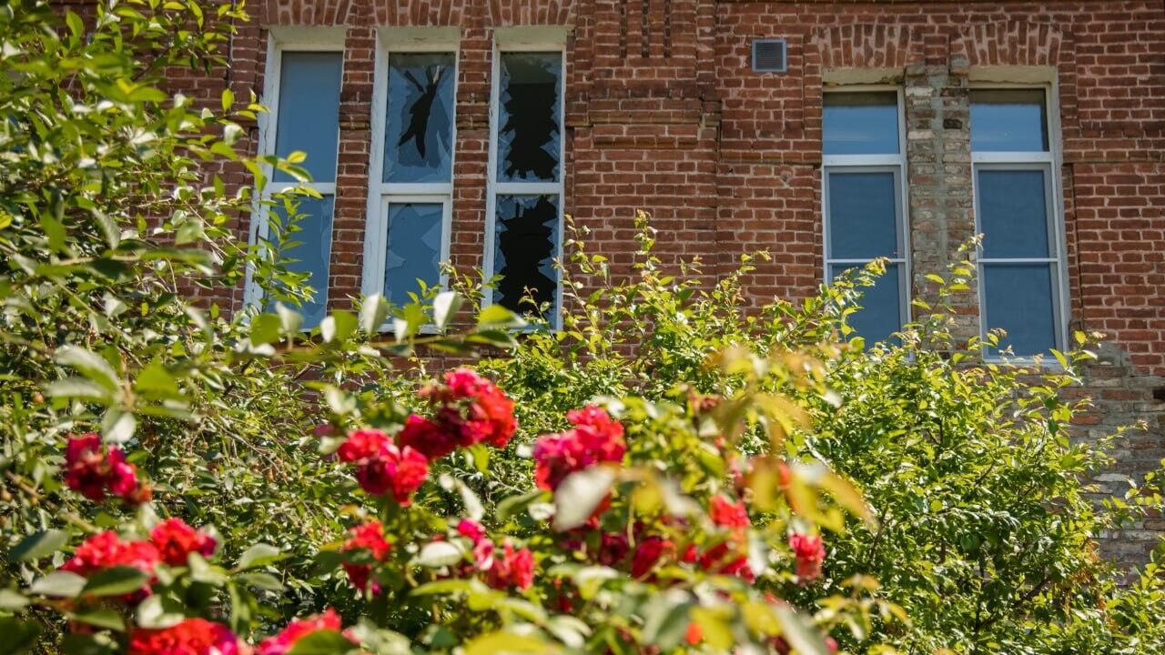 Последствия обстрела в поселке Теткино Курской области - РИА Новости, 1920, 11.07.2022