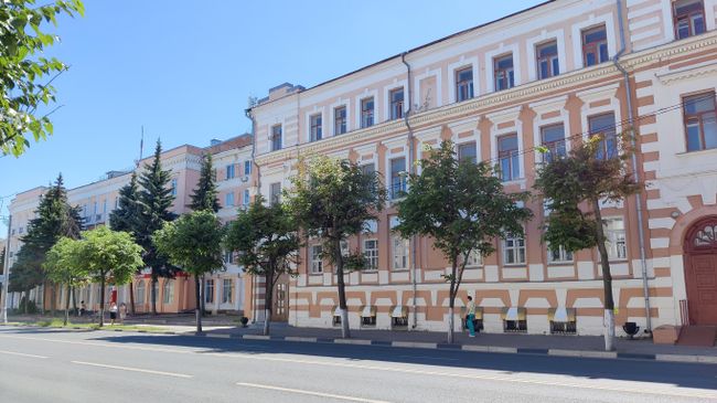 Дома на улице Советской в Твери Дома на улице Советской в Твери