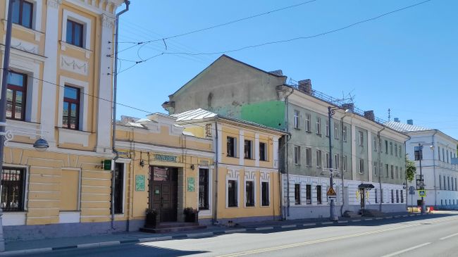 Особняки на улице Твери Особняки на улице Твери