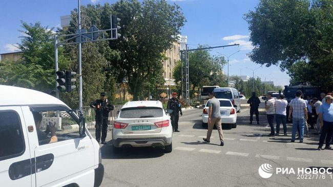 Обстановка в Нукусе