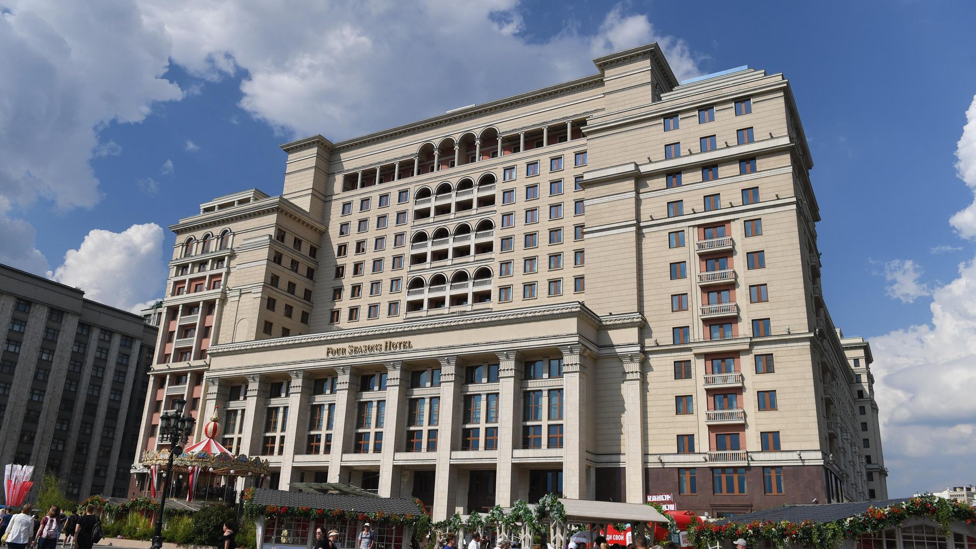 Гостиница Legend of Moscow (Four Seasons) на улице Охотный ряд в Москве - РИА Новости, 1920, 14.04.2025