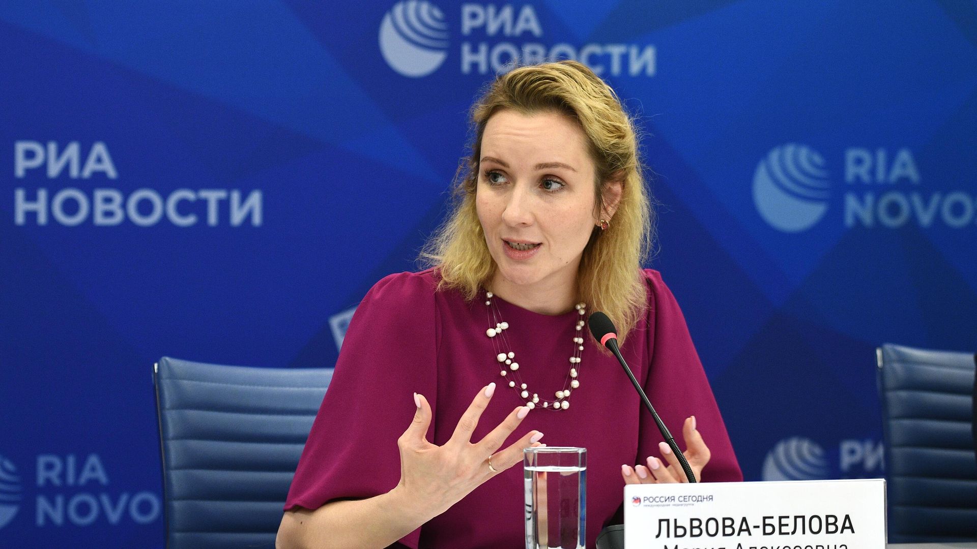 Уполномоченный при президенте РФ по правам ребенка Мария Львова-Белова Уполномоченный при президенте РФ по правам ребенка Мария Львова-Белова - РИА Новости, 1920, 07.05.2026
