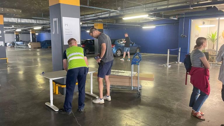 Пункт выдачи IKEA в торговом центре Мозаика на юго-востоке Москвы Пункт выдачи IKEA в торговом центре Мозаика на юго-востоке Москвы