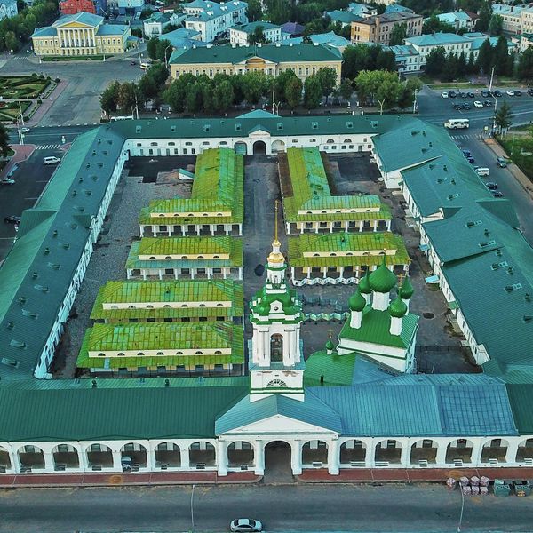 Торговые ряды в Костроме Торговые ряды в Костроме