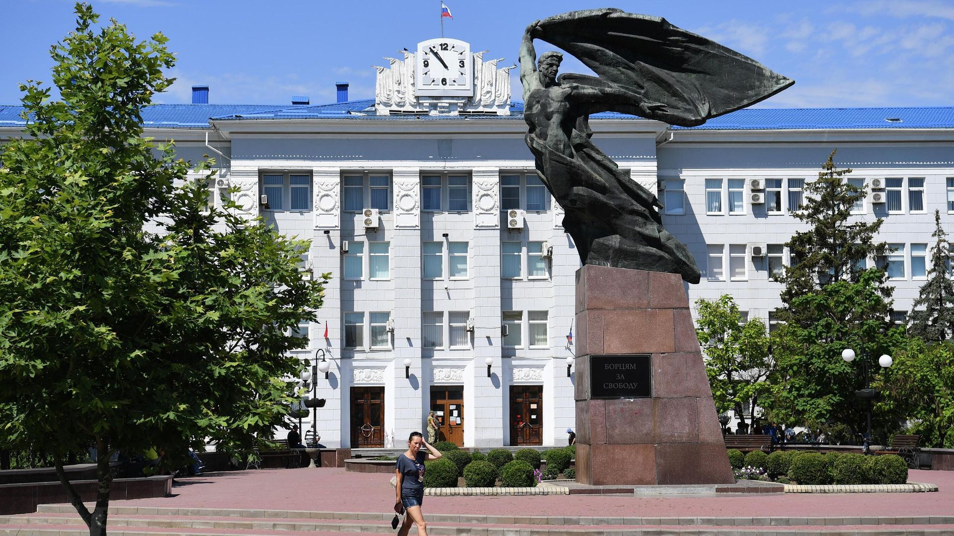 Памятник Борцам за свободу в Бердянске Памятник Борцам за свободу в Бердянске - РИА Новости, 1920, 02.09.2022