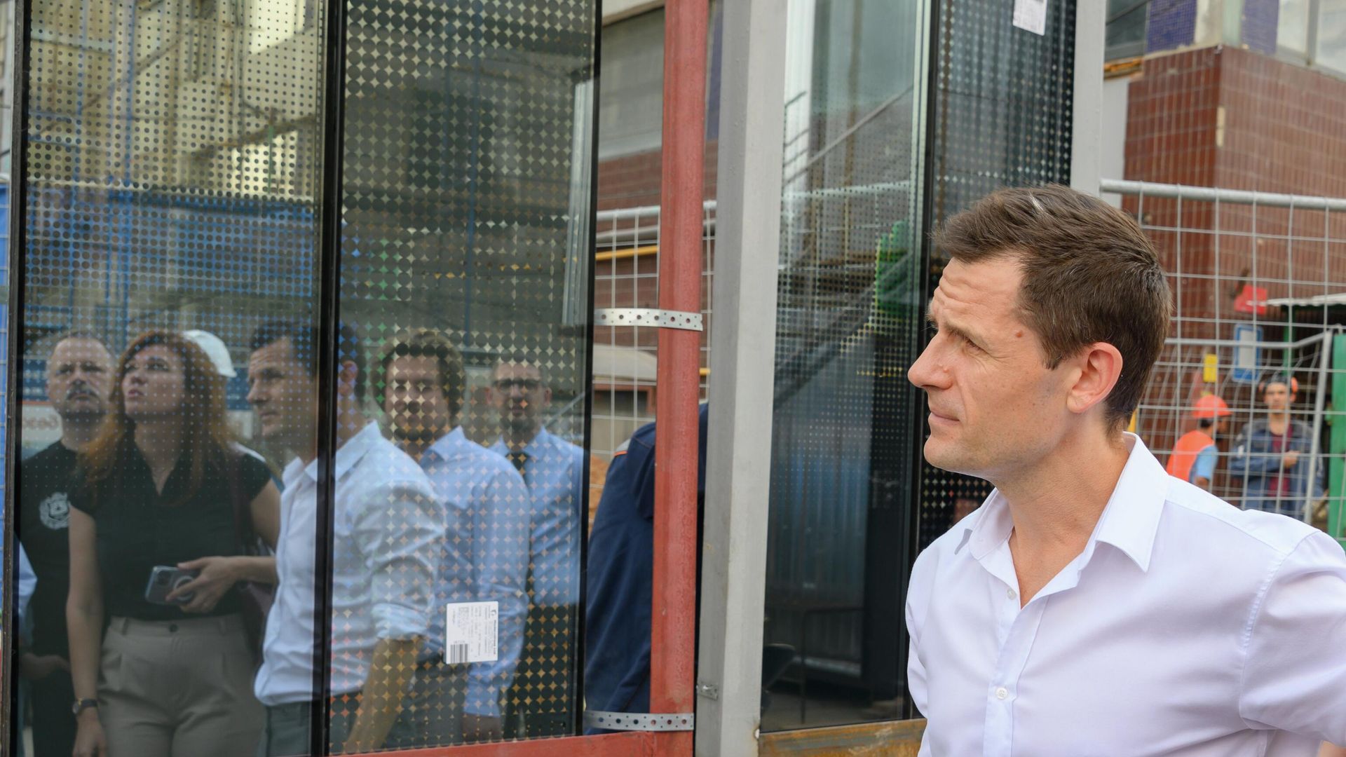 Главный архитектор Москвы Сергей Кузнецов на строительстве научного кластера МГТУ им. Баумана - РИА Новости, 1920, 03.04.2026