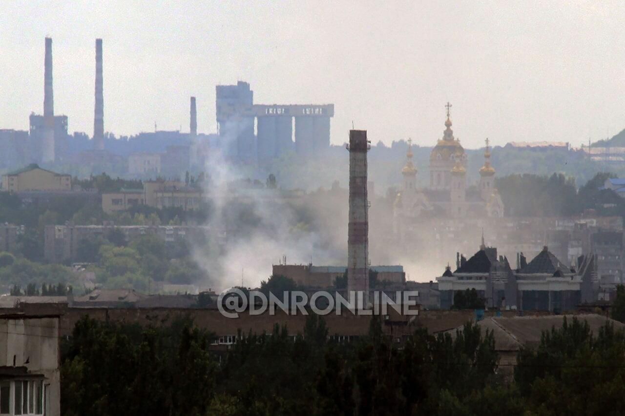 Обстрел Ворошиловского района Донецка Обстрел Ворошиловского района Донецка - РИА Новости, 1920, 14.07.2022