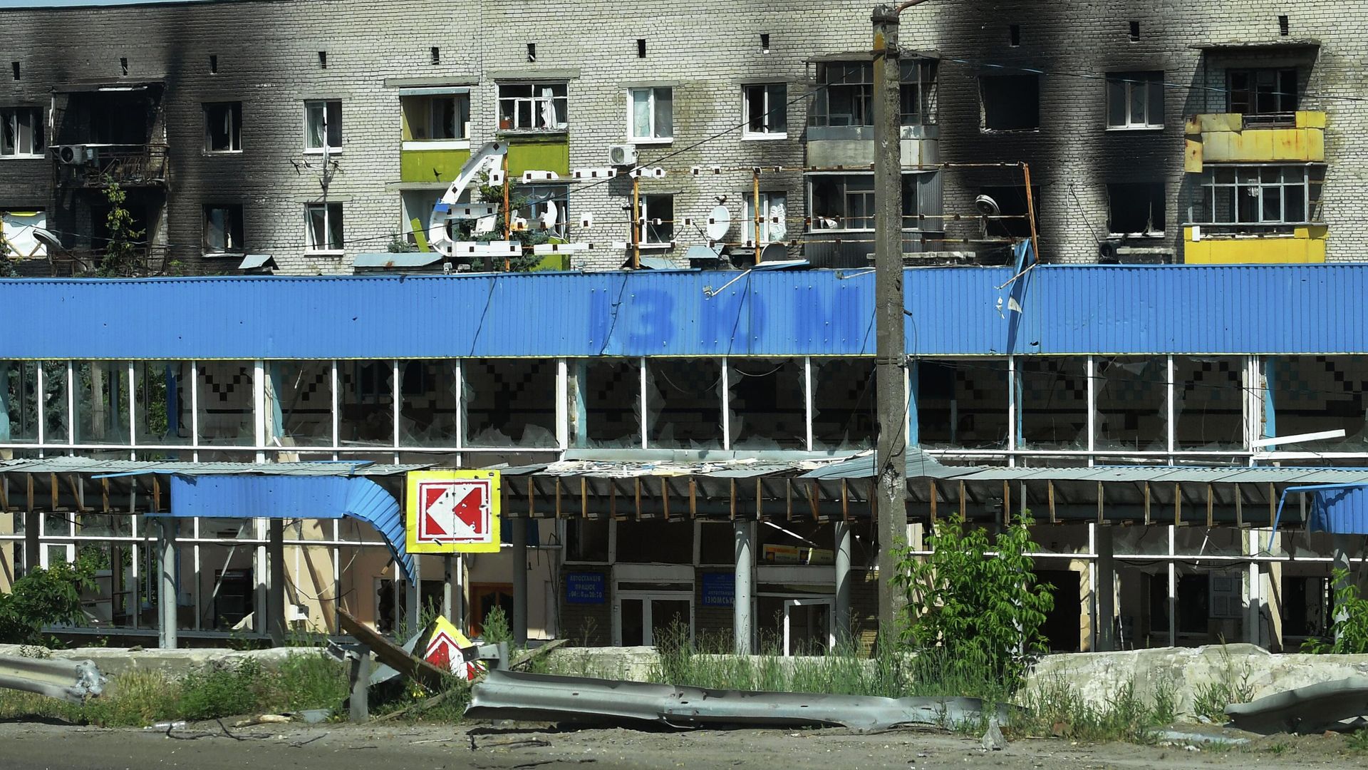 Разрушенные дома в городе Изюм Разрушенные дома в городе Изюм - РИА Новости, 1920, 29.09.2022
