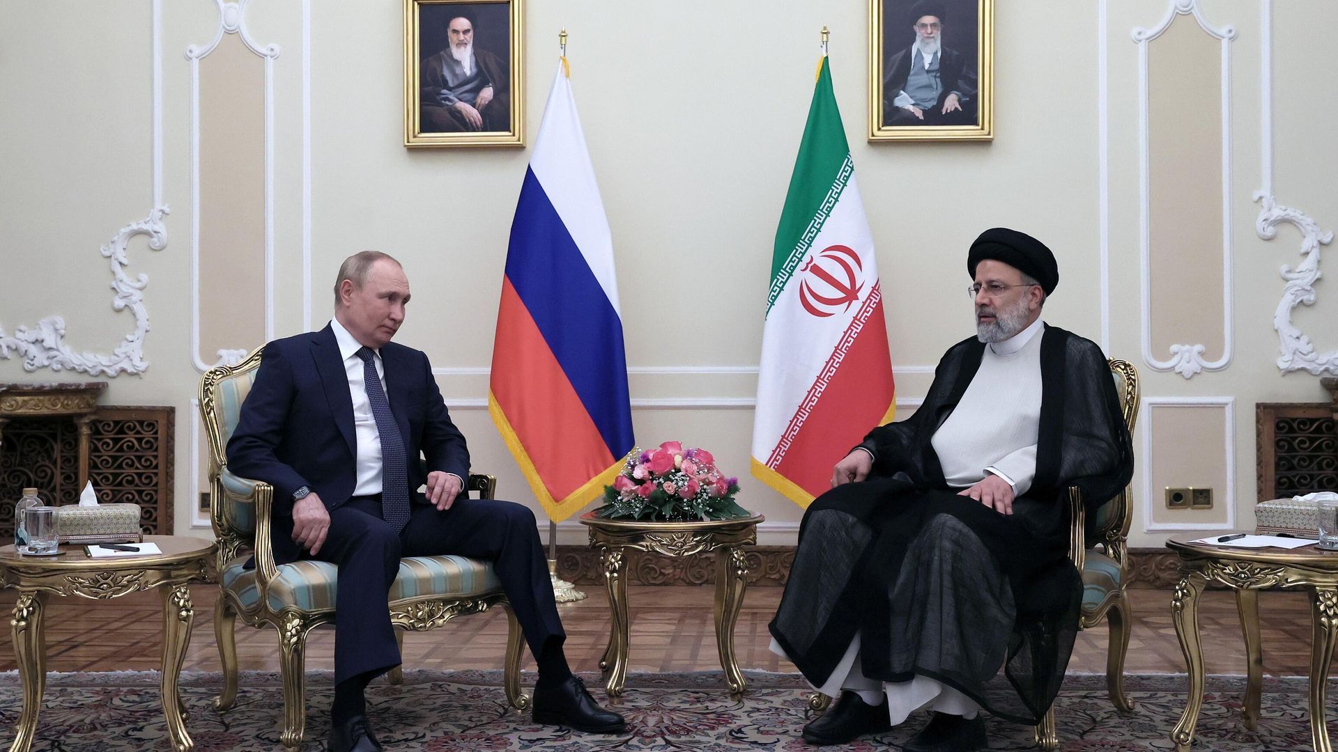 Президент России Владимир Путин и президент Ирана Ибрахим Раиси - РИА Новости, 1920, 19.07.2022
