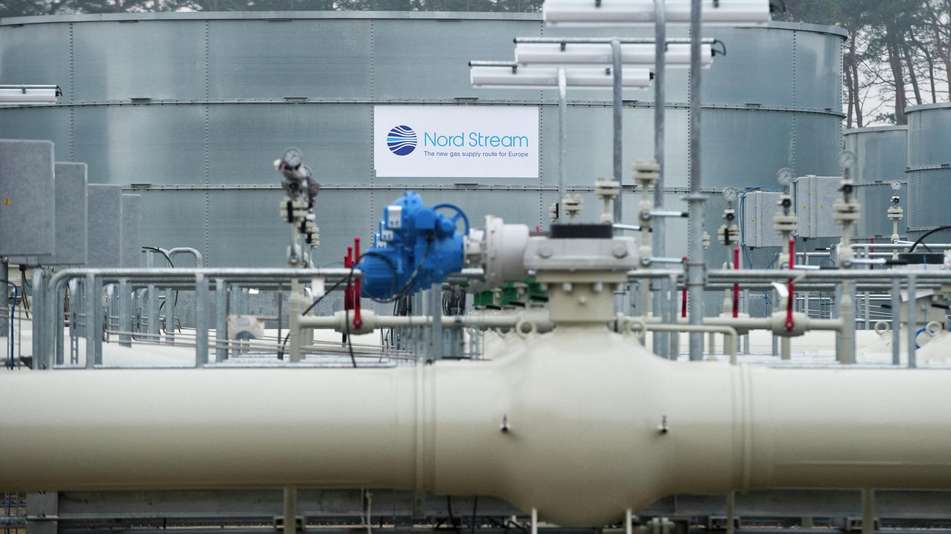 Терминал газопровода Северный поток в Любмине Терминал газопровода Северный поток в Любмине - РИА Новости, 1920, 21.07.2022