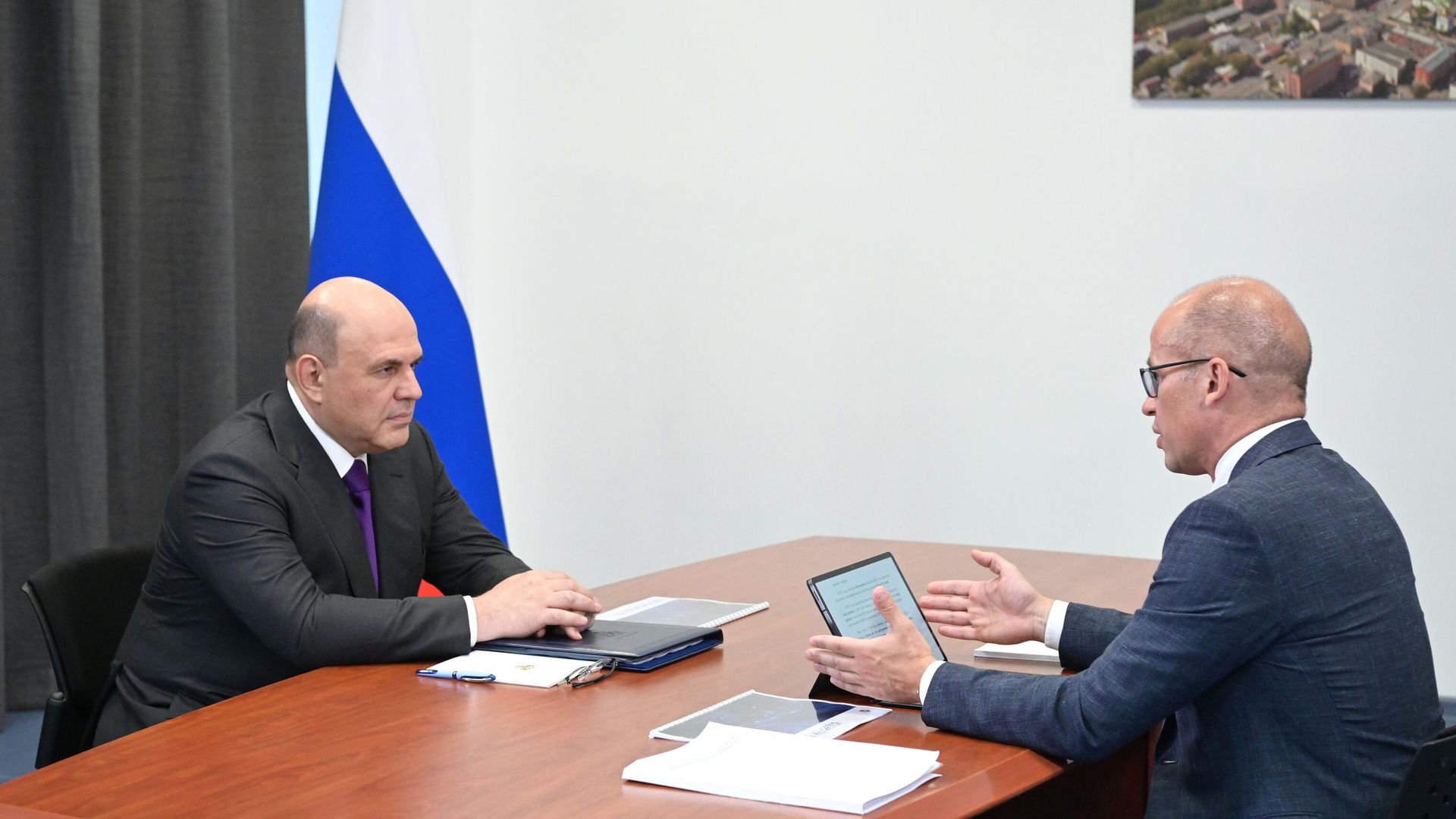 Рабочая поездка премьер-министра РФ М. Мишустина в Приволжский федеральный округ Рабочая поездка премьер-министра РФ М. Мишустина в Приволжский федеральный округ - РИА Новости, 1920, 21.07.2022