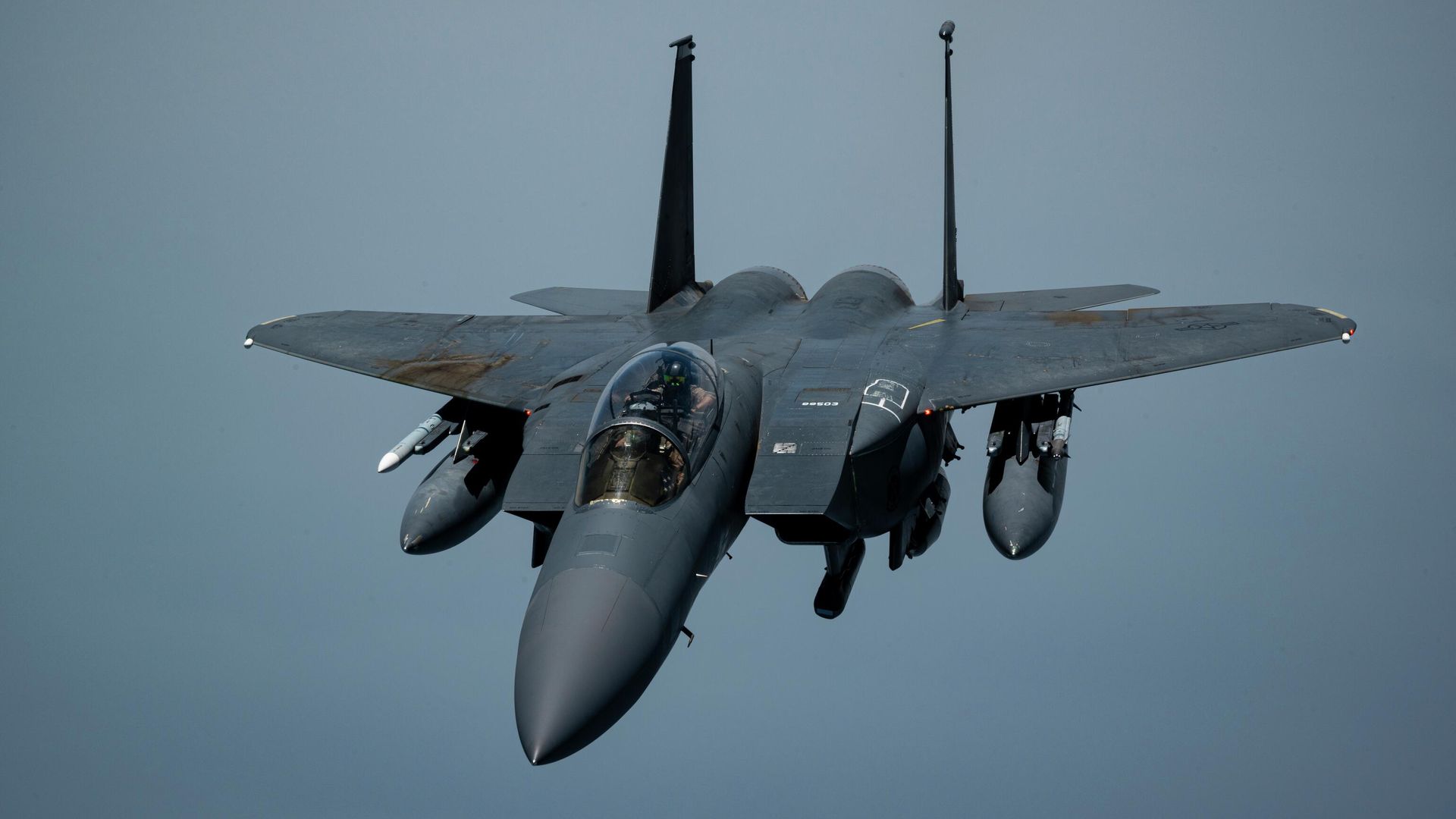 Истребитель F-15E Strike Eagle ВВС США - РИА Новости, 1920, 26.08.2026