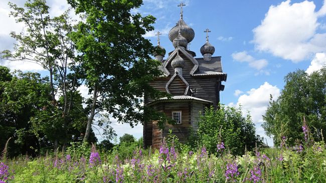 Щелейки, церковь Дмитрия Солунского (1783 г.) Щелейки, церковь Дмитрия Солунского (1783 г.)