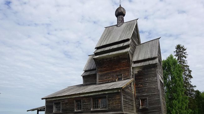 Георгиевская церковь в Родионово — одна из трех старейших деревянных церквей России Георгиевская церковь в Родионово — одна из трех старейших деревянных церквей России