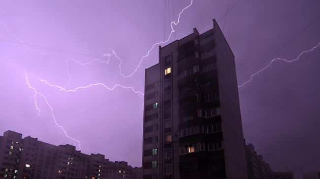 Гроза в Москве
