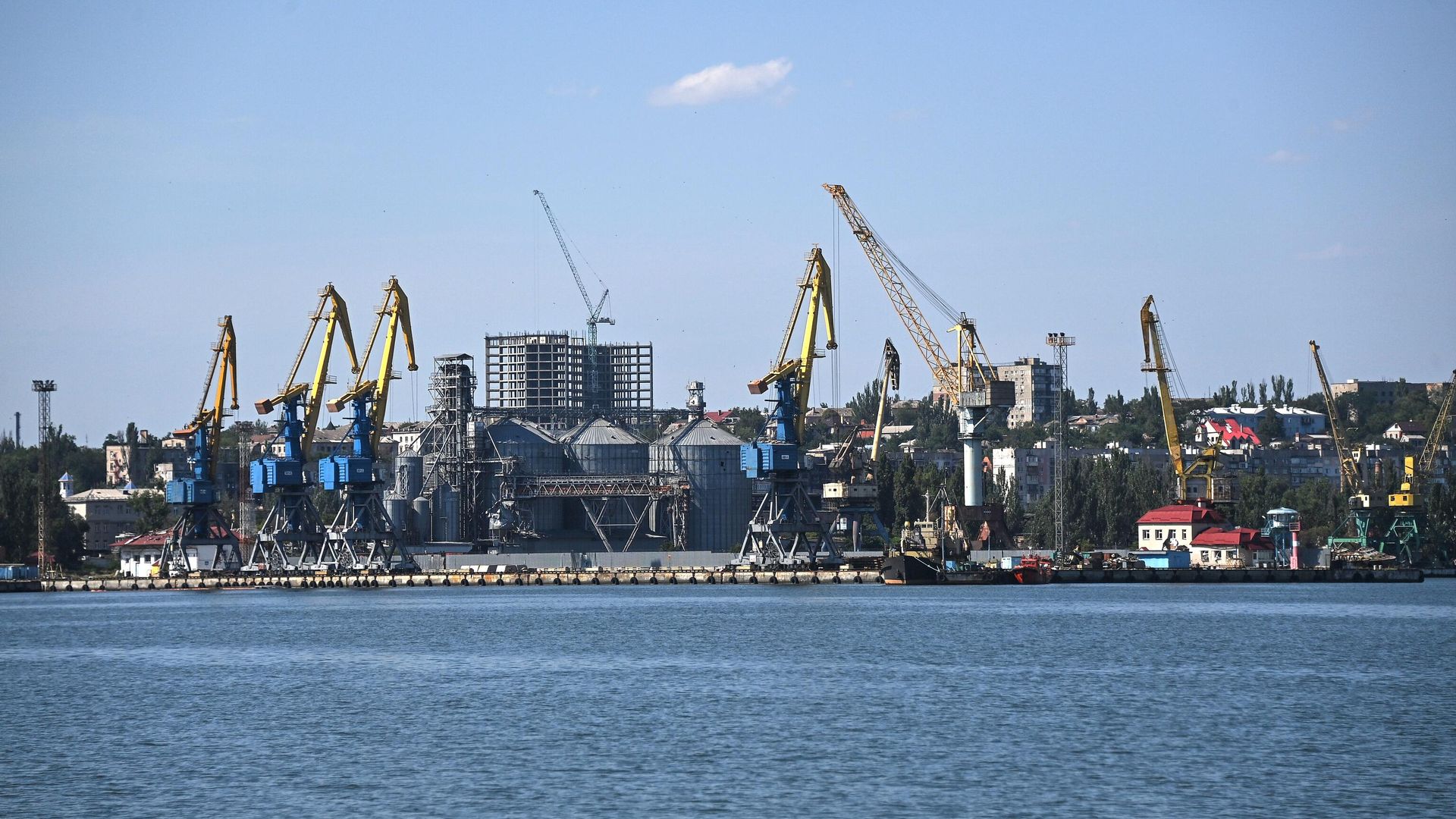 Морской порт Мариуполя Морской порт Мариуполя - РИА Новости, 1920, 29.09.2022