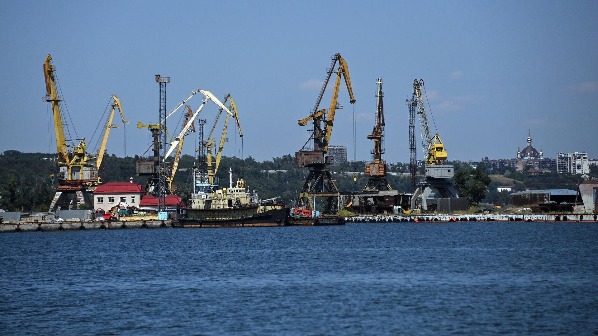 Морской порт Мариуполя Морской порт Мариуполя - РИА Новости, 1920, 14.04.2023
