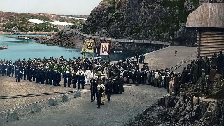 Открытие Александровска, 6 июля 1899 года Открытие Александровска, 6 июля 1899 года