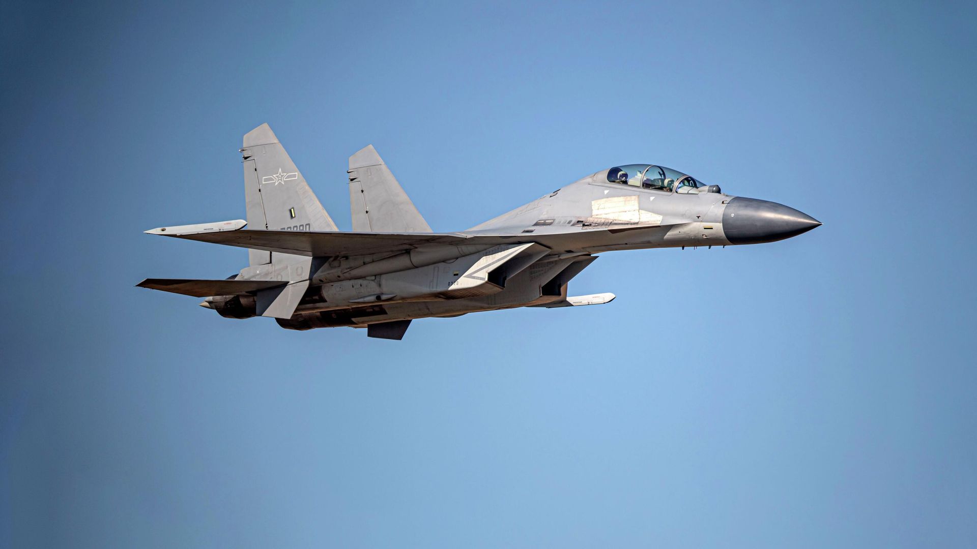 Истребитель J-16 НОАК Истребитель J-16 НОАК - РИА Новости, 1920, 08.04.2023