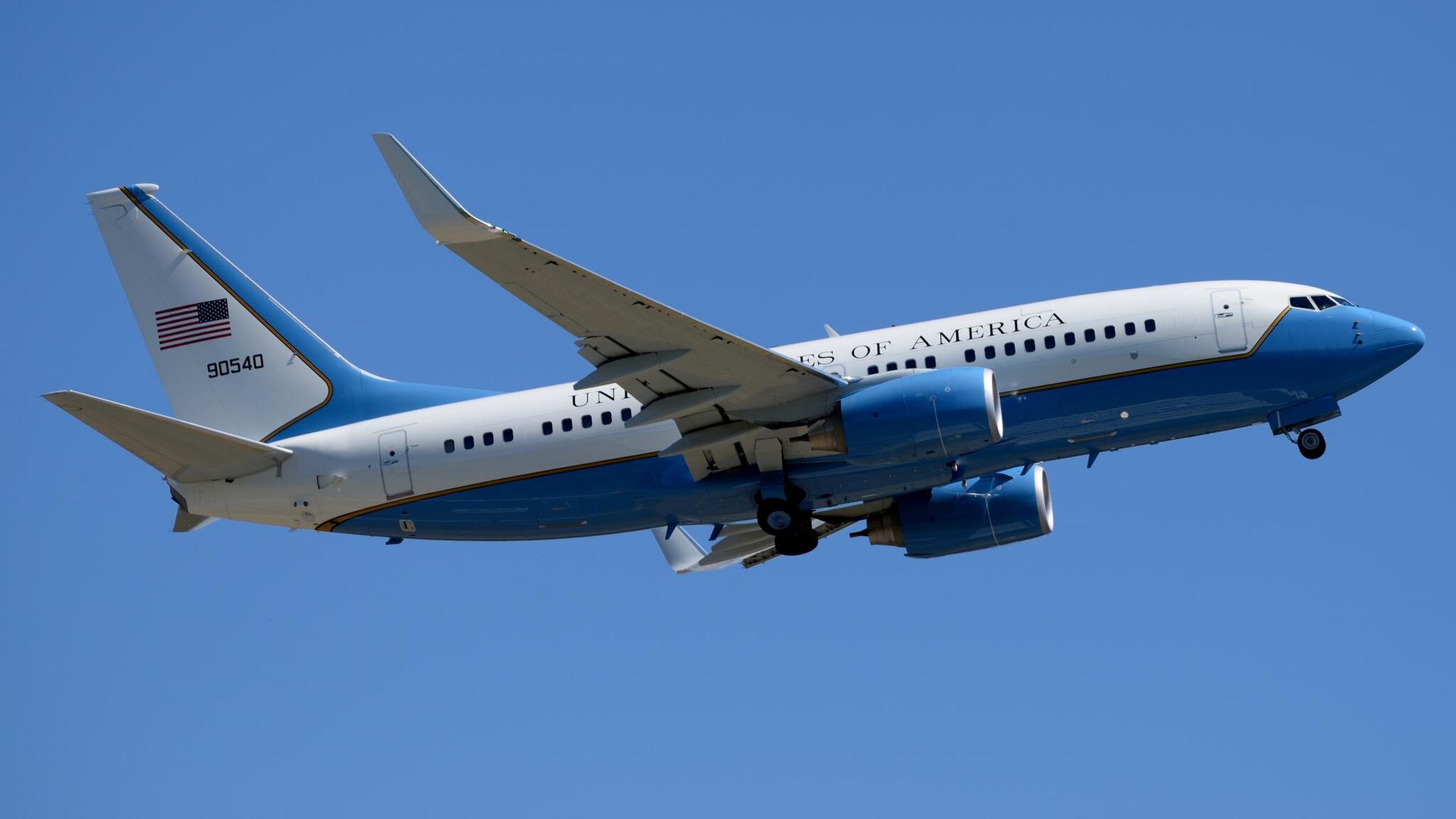 Самолет Boeing C-40C ВВС США Самолет Boeing C-40C ВВС США - РИА Новости, 1920, 02.08.2022