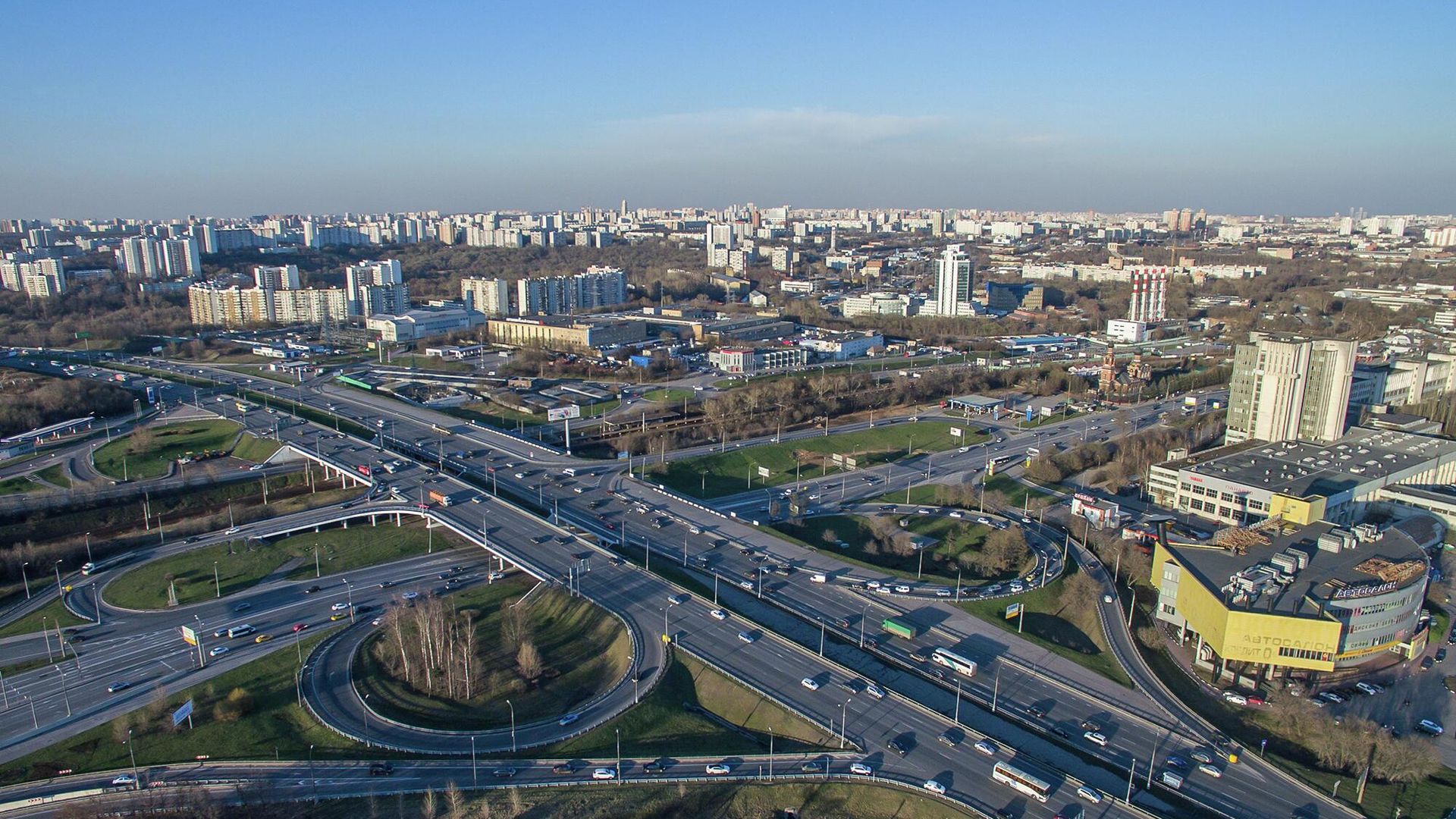 Вид на город Красногорск Московской области Вид на город Красногорск Московской области - РИА Новости, 1920, 30.07.2023