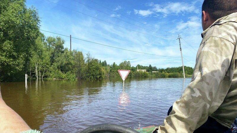Последствия паводка в селе Ивановка Зейского района Амурской области Последствия паводка в селе Ивановка Зейского района Амурской области - РИА Новости, 1920, 07.08.2022