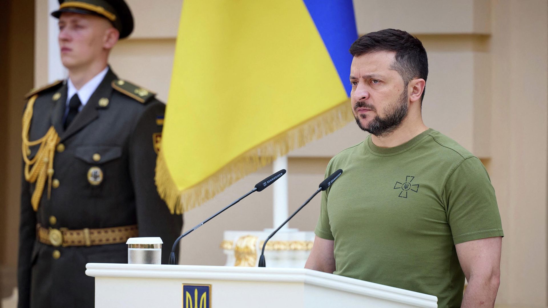 Президент Украины Владимир Зеленский Президент Украины Владимир Зеленский - РИА Новости, 1920, 09.08.2022