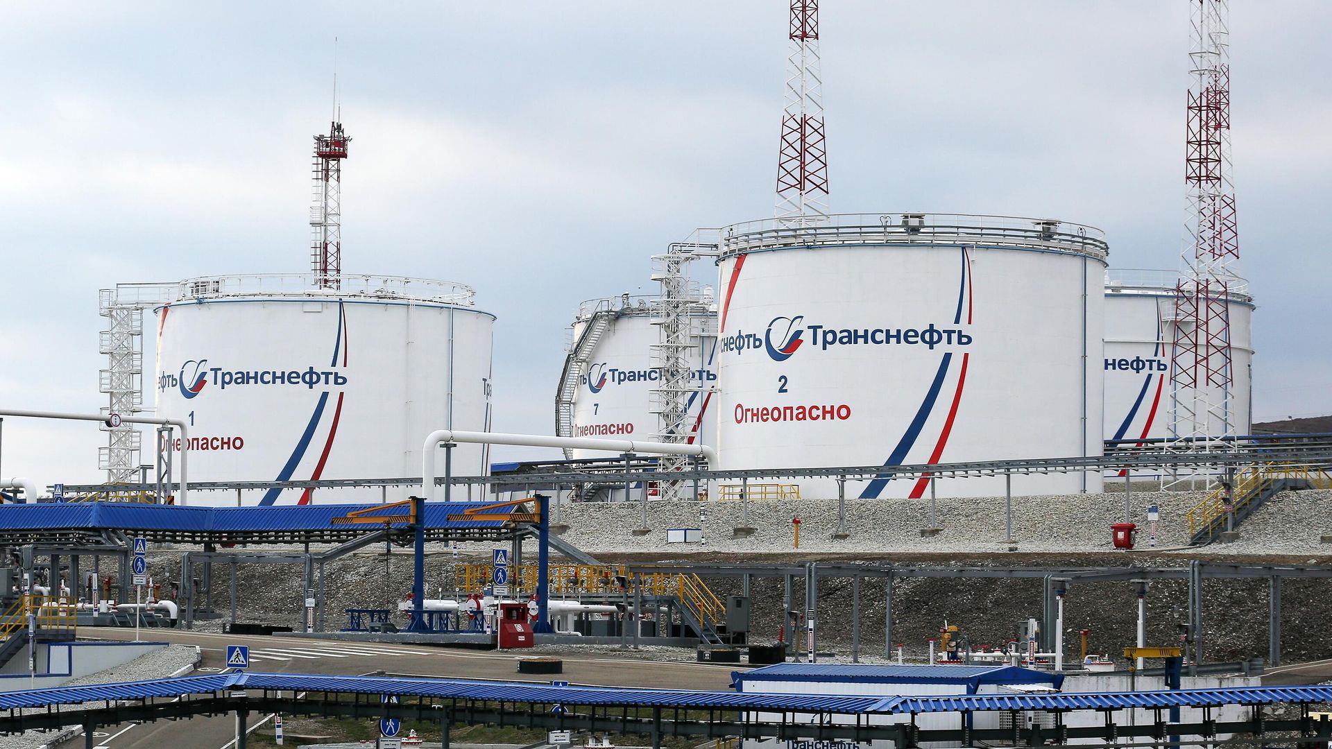 Перекачивающая станция компании Транснефть - РИА Новости, 1920, 09.08.2022