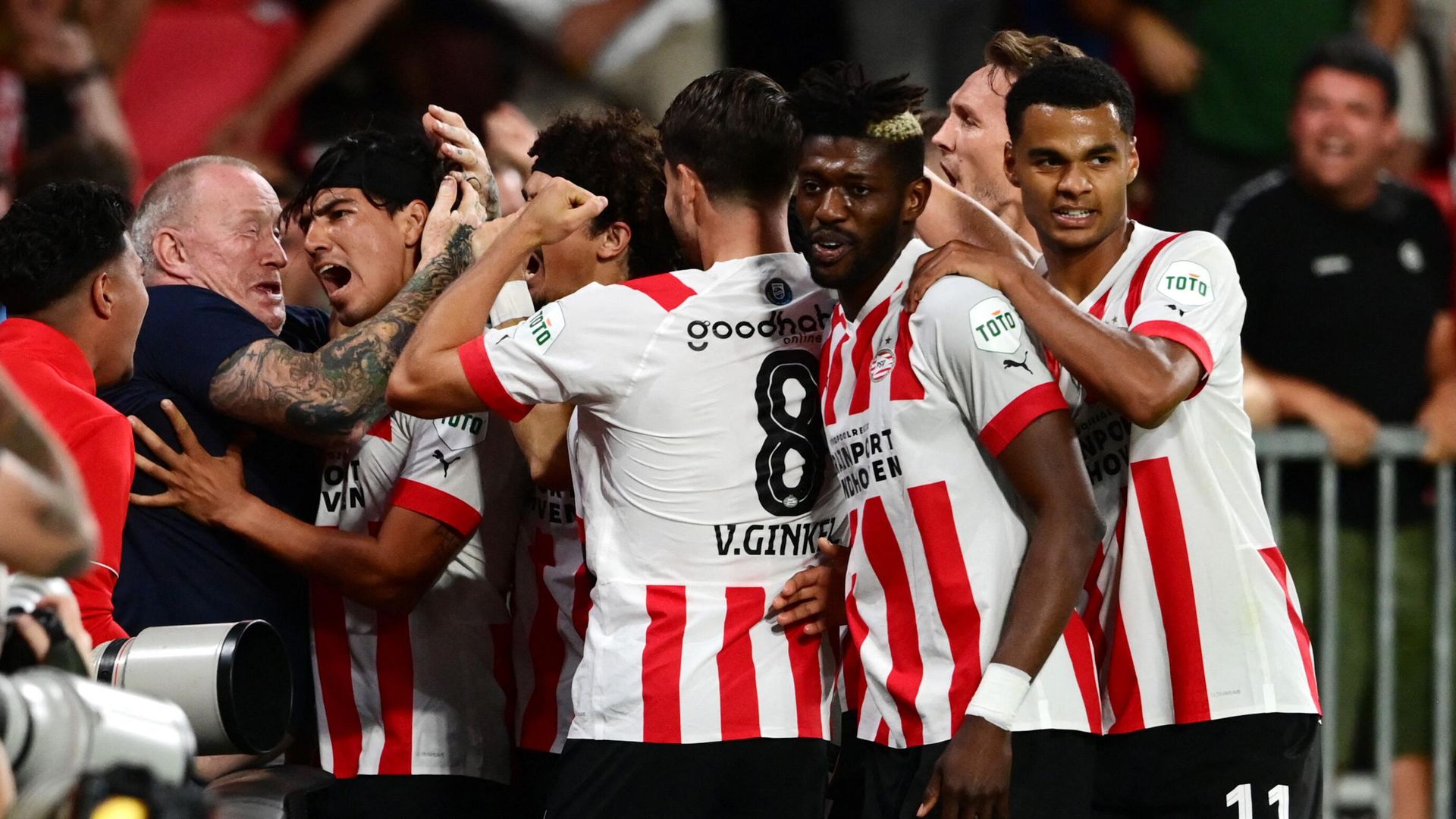 Футболисты ПСВ Футболисты ПСВ - РИА Новости, 1920, 10.08.2022