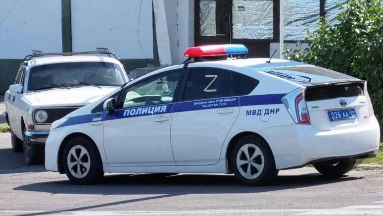 Автомобиль полиции ДНР - РИА Новости, 1920, 23.08.2022