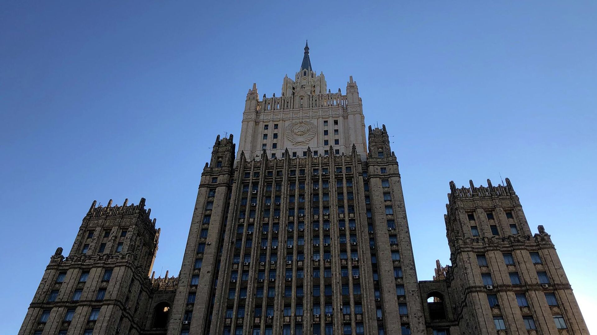 Здание МИД России Здание МИД России - РИА Новости, 1920, 01.09.2026