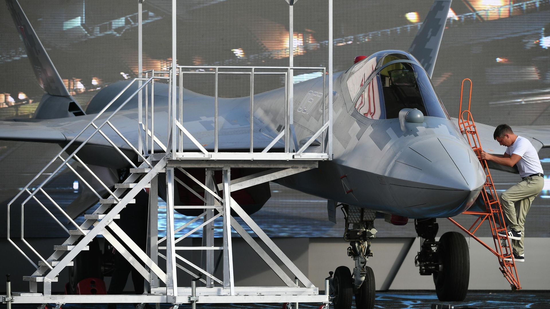 Истребитель Су-57 Истребитель Су-57 - РИА Новости, 1920, 28.11.2023