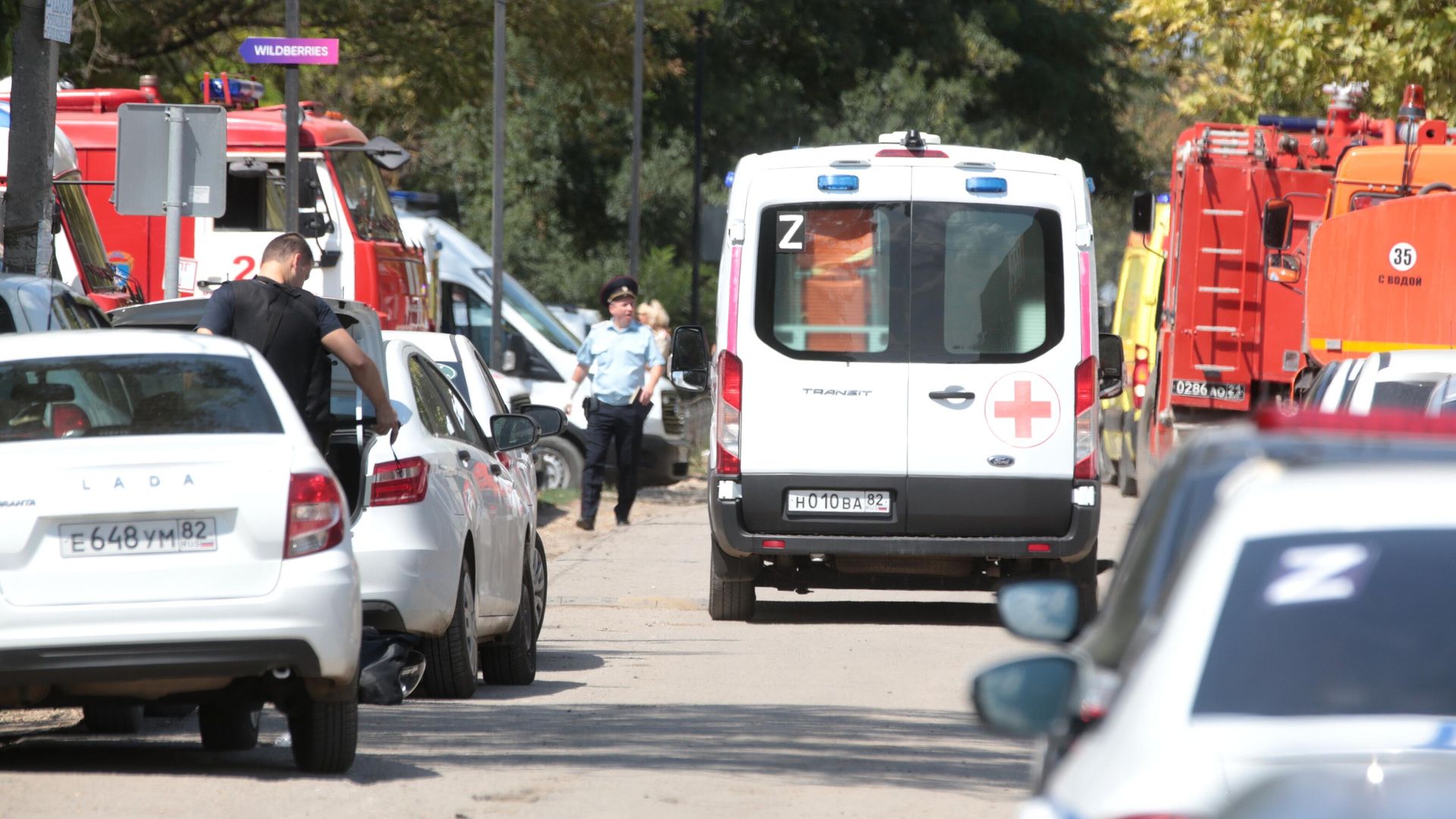 Автомобиль скорой помощи в Крыму Автомобиль скорой помощи в Крыму - РИА Новости, 1920, 07.08.2026