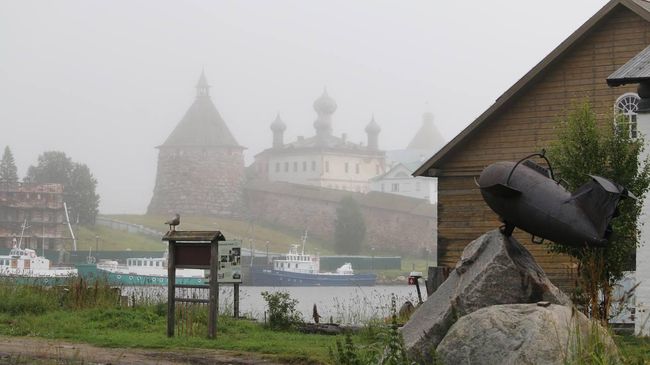 Спасо-Преображенский Соловецкий монастырь, съемки программы Тайна на карте