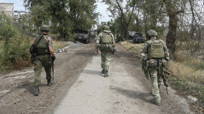 Военнослужащие ВС России