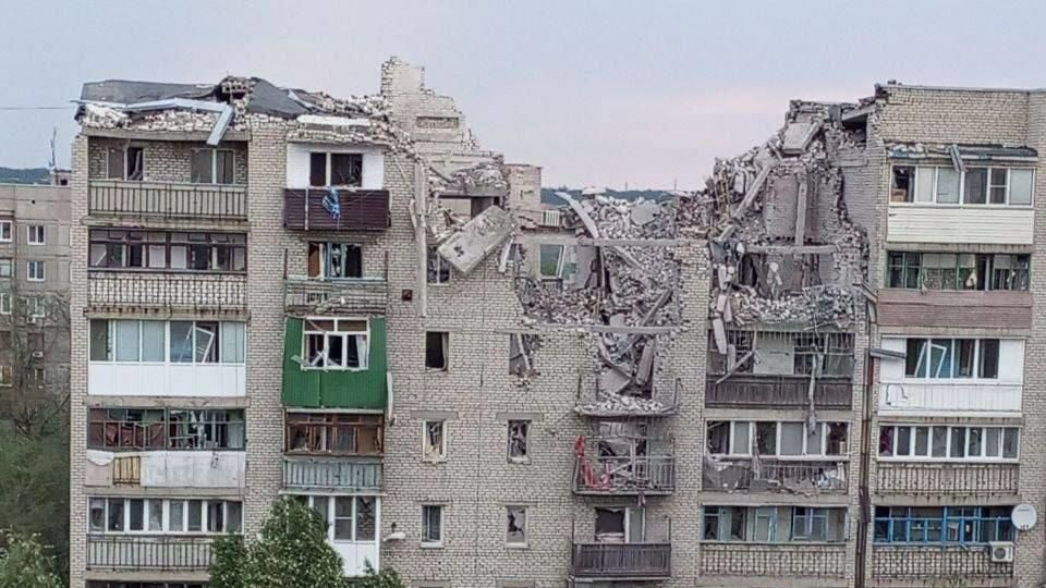 Последствия обстрела Первомайска Последствия обстрела Первомайска - РИА Новости, 1920, 17.08.2022