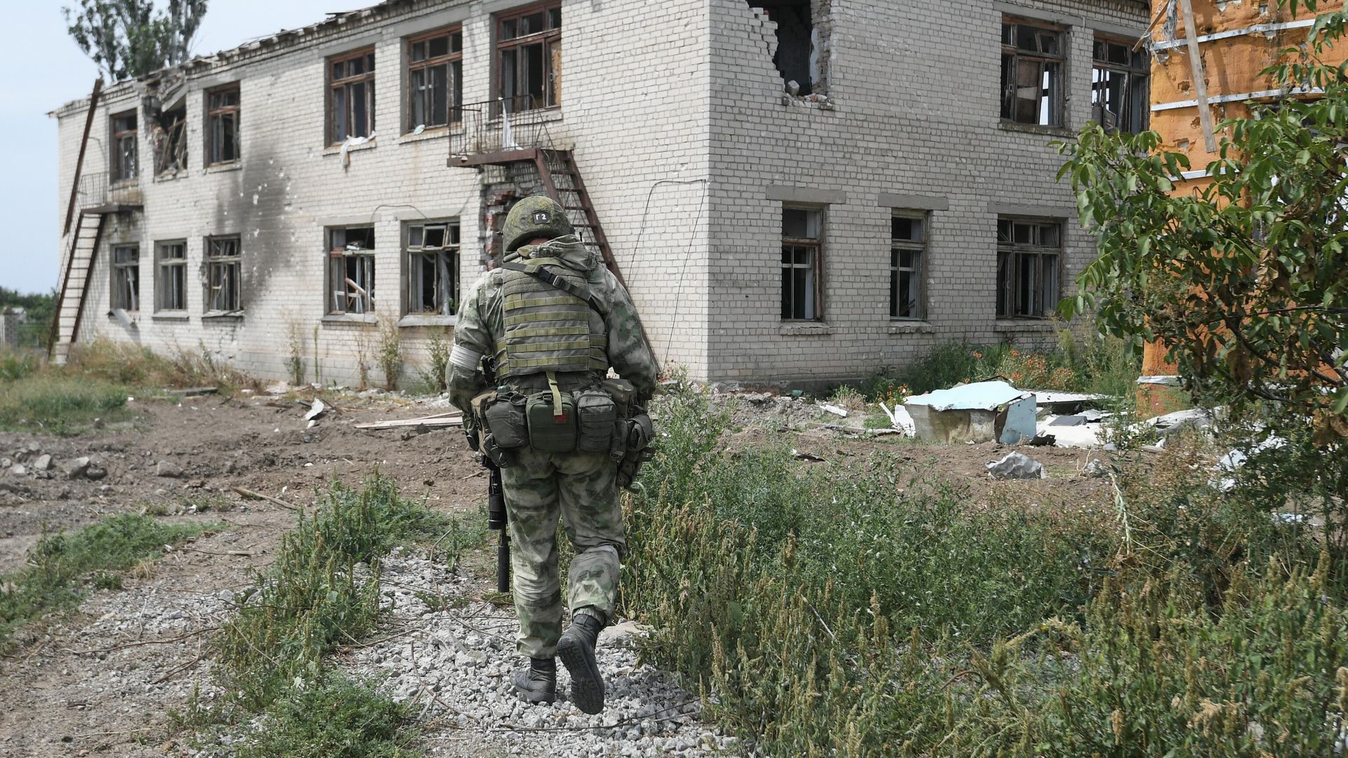 Российский военнослужащий в зоне конфликта на Украине Российский военнослужащий в зоне конфликта на Украине - РИА Новости, 1920, 24.09.2022