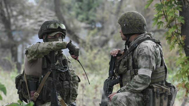 Военнослужащие ВС РФ