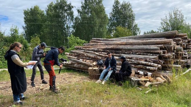Съемки программы Тайна на карте на горе Воттоваара