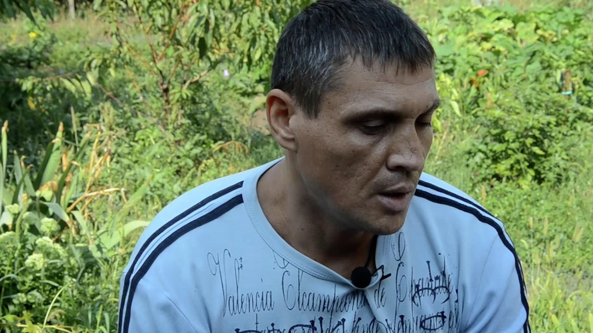Допрос бывшего украинского военного, который передавал ВСУ координаты городских объектов Допрос бывшего украинского военного, который передавал ВСУ координаты городских объектов - РИА Новости, 1920, 18.08.2022