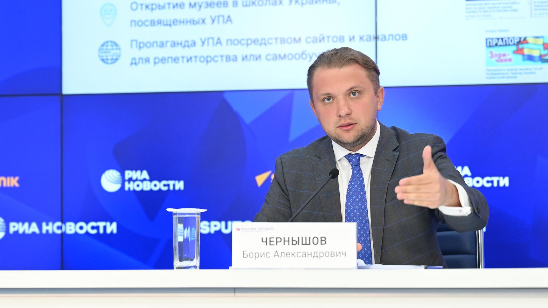 Заместитель председателя Государственной Думы Российской Федерации Борис Чернышов Заместитель председателя Государственной Думы Российской Федерации Борис Чернышов - РИА Новости, 1920, 15.06.2023