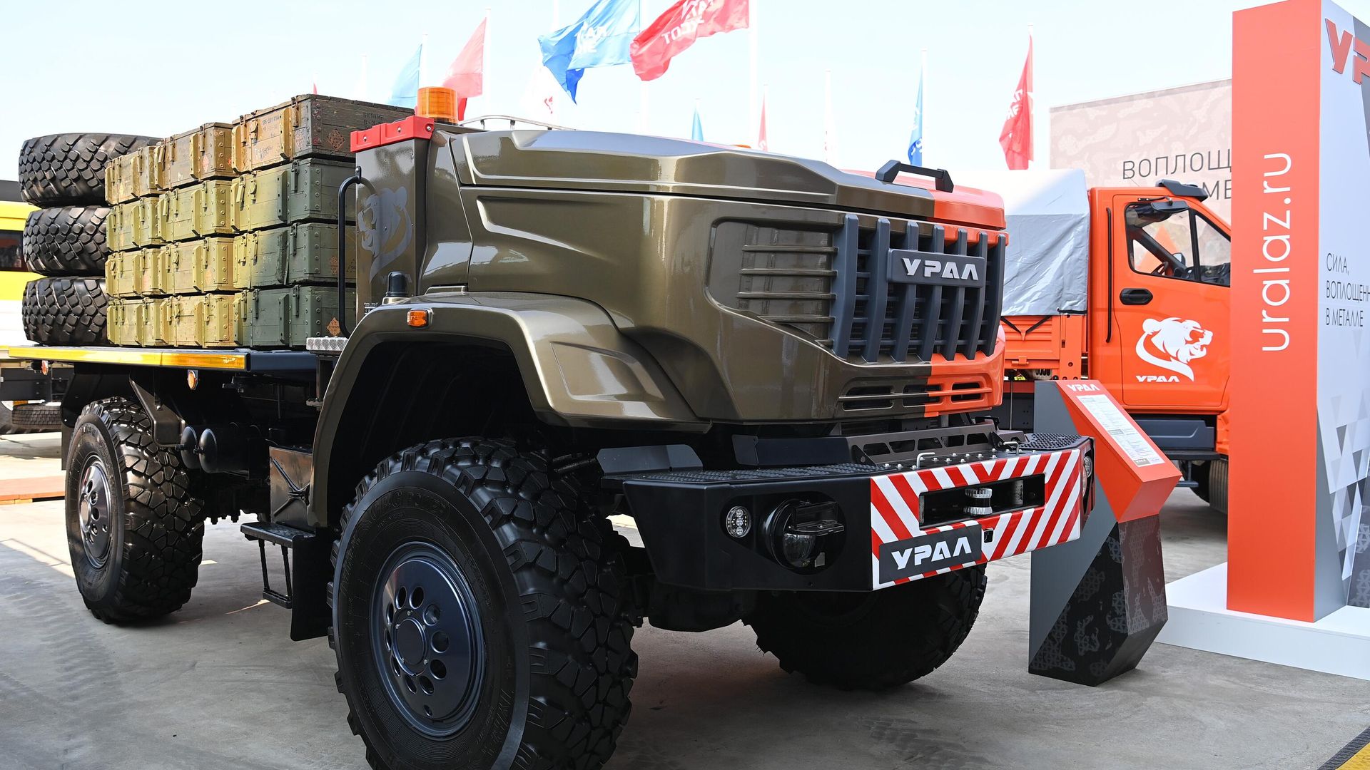 Прототип беспилотного автомобиля ШАССИ Урал-432067-73 на выставке в рамках Международного военно-технического форума Армия-2022 Прототип беспилотного автомобиля ШАССИ Урал-432067-73 на выставке в рамках Международного военно-технического форума Армия-2022 - РИА Новости, 1920, 21.09.2022