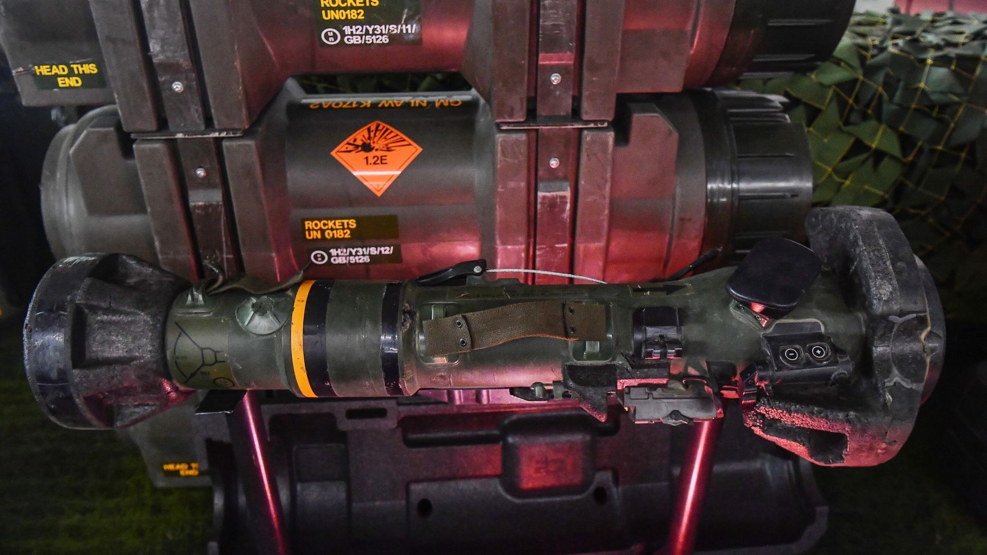 Американский противотанковый ракетный комплекс FGM-148 Javelin и ракеты UN 0182 - РИА Новости, 1920, 15.09.2022