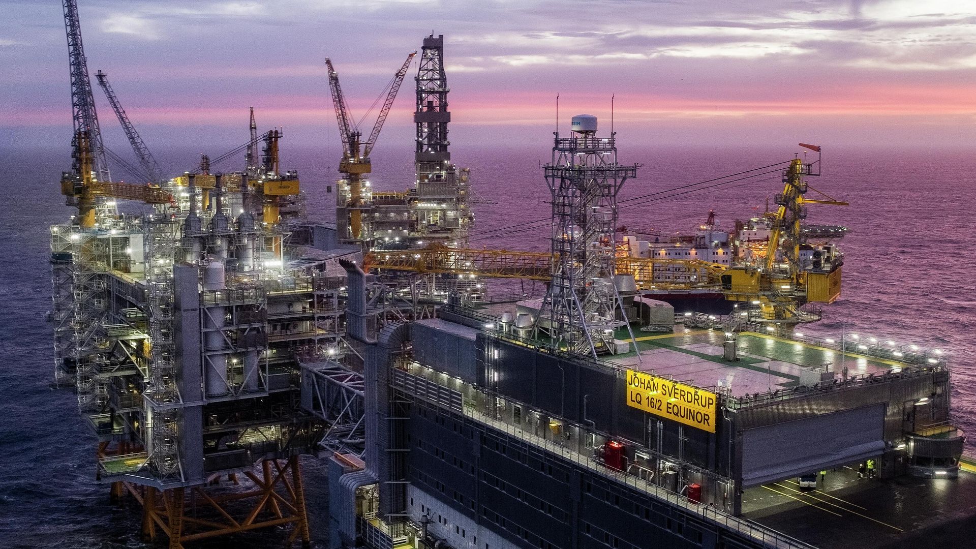 Нефтяное месторождение Юхан Свердруп в Северном море, к западу от Ставангера Нефтяное месторождение Юхан Свердруп в Северном море, к западу от Ставангера - РИА Новости, 1920, 20.08.2022