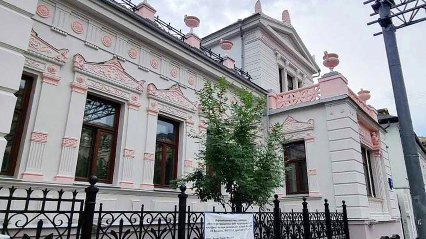 Дом виноторговца Алексея Богданова 1901 года постройки на проспекте Мира в Москве Дом виноторговца Алексея Богданова 1901 года постройки на проспекте Мира в Москве - РИА Новости, 1920, 19.08.2022
