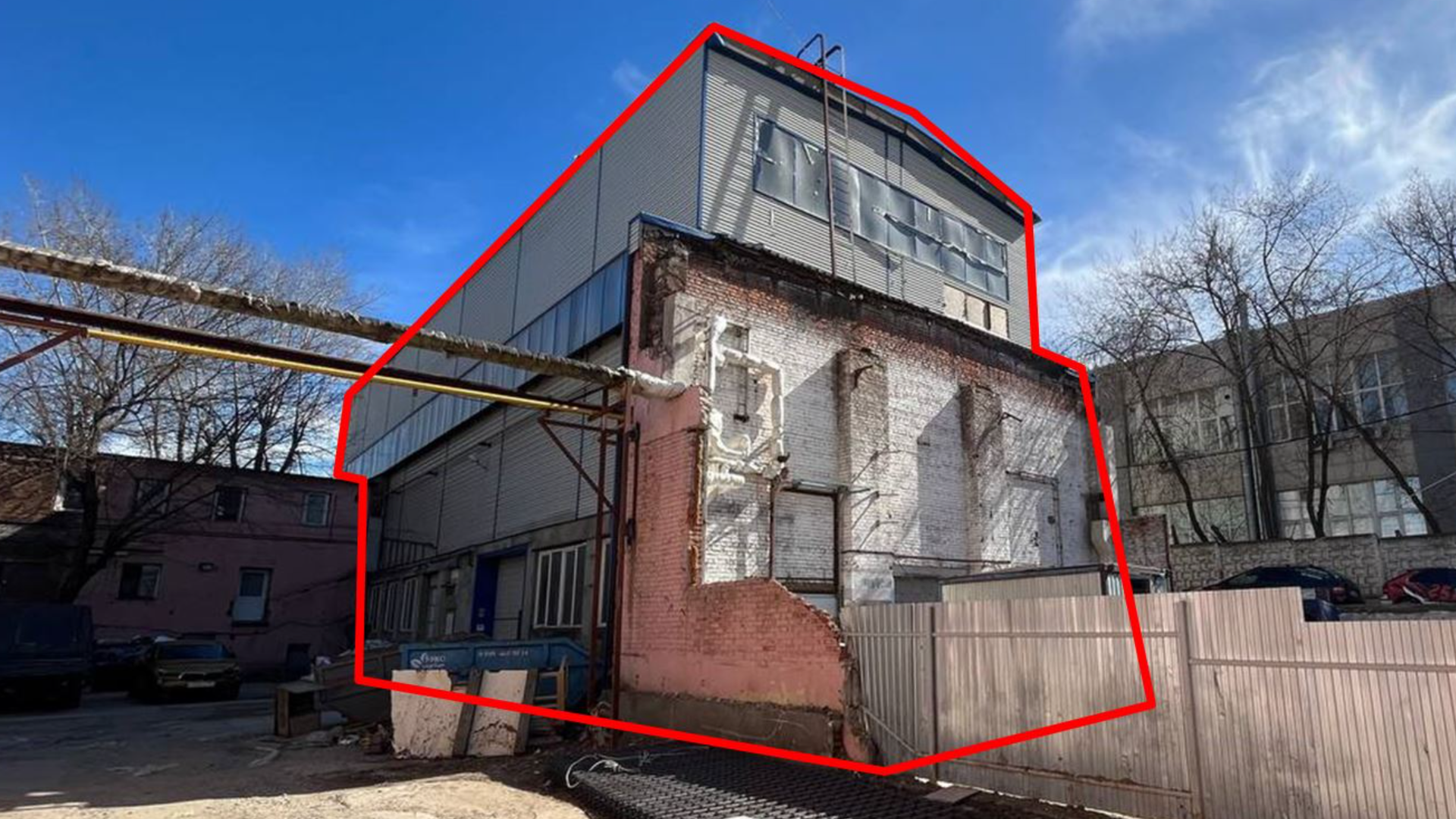 Склад-самострой в московском районе Лефортово Склад-самострой в московском районе Лефортово - РИА Новости, 1920, 22.08.2022